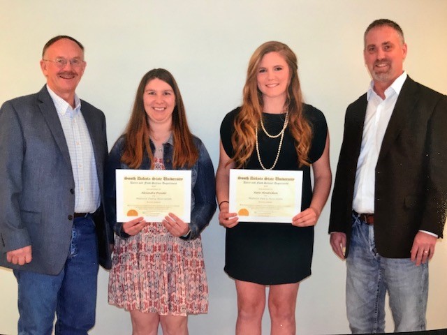 SDSU Dairy Science Scholarship Recipients